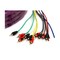 Deejay Led 52-Foot Multi-Amp Accessory Cable 10 RCA Shielded Cables Plus Three Power PURPLE OUTER JACKET TBHMED52PURPLE - alternate 7