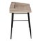 Homeroots 47" Taupe and Black Wood and Metal Parsons Computer Desk 489834 - alternate 8