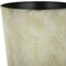 Homeroots 7in Gray Recycled Plastic Indoor Outdoor Round Pot Planter 488212 - alternate 2