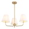 Jonathan Y Pauline 20.5" 3-Light Coastal Contemporary Adjustable Swooping Arm Candle-Style Metal LED Chandelier JYL9556A - alternate 1