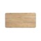 Homeroots 80" Natural Wood Double Pedestal Base Dining Table 654554 - alternate 7