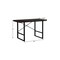 Homeroots 49" Dark Brown and Black Computer Desk 355719 - alternate 5