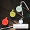 Grizzly Supply Circle Cable Label, 1.1 in L, 1.1 in W, Hook and Loop Closure, Assorted Colors, 10PK GS-HLCL-Circle - alternate 9