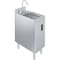 Amgood 22 in. x 12 in. Stainless Steel Underbar Hand Sink with Cabinet Base SINK UHSC-2212-Z - alternate 1