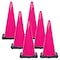 Mr. Chain 28" Safety Pink Traffic Cones (6-Pack) 97525-6 - alternate 1