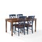 Crosley Shelby 5-Piece Dining Table Set For 4 KF20003-NV - alternate 1