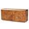 Bali & Pari Valora Modern and Contemporary Natural Mappa Real Burl Wood 4-Door Sideboard Buffet 249-13926-ZORO - alternate 1