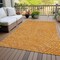 Homeroots 10' X 14' Orange Gray And Ivory Polka Dot Washable Indoor Outdoor Area Rug 599069 - alternate 9