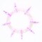 Elegani 36 LED Pink Glitter Photo Clip String Light - 13FT Decorative Lighted Garland PH-600174 - alternate 1