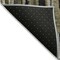 Homeroots 8' Brown Black And Green Round Striped Washable Indoor Outdoor Area Rug 603211 - alternate 5