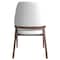 Leisuremod Ethora Collection Modern Wooden Dining Chair in White, 2PK EC22W2 - alternate 8