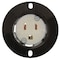 Ac Works Outlet, NEMA 5-15R Flange Mount, 15A 125V, Heavy-Duty Industrial Grade ASOU515R - alternate 4