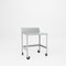 Pucel Portable Table with Clipboard Holder, 36 in W x 26 in H x 46 in D, Gray PPET-2636 - alternate 1