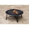 Outdoor Expressions 35'' Antique Bronze Round Steel Fire Pit FT-21039 - alternate 3