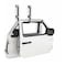 Surco CLOTHES HANGER BAR Wall Mount Will Store Two Door Steel With PVC Bump Sleeve DH1001 - alternate 4