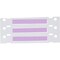 Brady PermaSleeve HX Heat Shrink Double Sided Wire Marking Sleeves, Violet, 0.187 in. Dia x 0.67 in. W 2HX-187-2-VT-3 - alternate 2