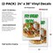 Signmission Fry Bread Tacos, Vinyl Decals Only 24 Inch x 36 Inch, Vinyl Decal, 2PK DSB-2436-2PACK-Fry Bread Tacos - alternate 2