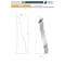 Reso Radiata pine, White, 85 in L, 0.68 in H, 2.25 in W, Primed RMC-376-85-3 - alternate 2