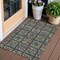 Homeroots 3' X 5' Fern Green Purple And Teal Blue Medallion Washable Indoor Outdoor Area Rug 589266 - alternate 1