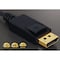 Sanoxy 25ft Gold Plated Premium DisplayPort to DisplayPort Male to Male Cable W/ Latches 28AWG SNX-CBL-LDR-DP101-1125 - alternate 2
