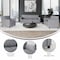 Flash Furniture Living Room Set, 29" x 32-1/4" to 32-1/2", Upholstery Color: Gray BT-827-SET-GY-GG - alternate 9