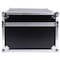 Deejay Led Fly Drive Case 8u Space Slant Mixer Rack / 4 u Space Vertical Rack System with Full AC Door TBHM804E - alternate 5