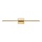 Jonathan Y McKenna 28" Modern Minimalist Adjustable Dimmable Integrated LED Metal Wall Sconce, Brass Gold JYL7041B - alternate 11