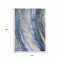 Homeroots 10' X 14' Blue Gold And Ivory Abstract Washable Indoor Outdoor Area Rug 617430 - alternate 8