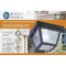 Boston Harbor 6276BK-3L Porch Light, 120 V, 60 W, Steel Fixture, Black Fixture 6276BK3L - alternate 2