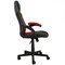 Elama High Back Adjustable Faux Leather and Mesh Office Chair in Black and Red ELM-F-010 - alternate 6