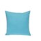 Homeroots 16" Aqua Cotton Throw Pillow with Scalloped Edges 529318 - alternate 4