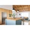 Z-Lite Aria 1 Light Pendant, Matte Black/Matte Black & Inner White, 12 In W x 11 In H 1952P12-MB - alternate 4
