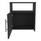 Homeroots 23" Black Wood Nightstand 543676 - alternate 4