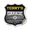 Signmission Terry's Garage I Can Fix Everything But Stupid, 12 Inch X 12 Inch, Vinyl Decal SHI-D-12-490-TERRY - alternate 1