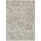Homeroots 5' X 8' Ivory Brown And Gray Damask Washable Indoor Outdoor Area Rug 603762 - alternate 6