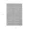 Homeroots 9' X 12' Gray And Ivory Geometric Washable Indoor Outdoor Area Rug 596193 - alternate 6