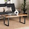 Bali & Pari Apio Wood Epoxy Coffee Table 264-14471-ZORO - alternate 5