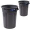 Magnum Tool 55 Gallon Trash Can, Construction Grade, Heavy Duty Plastic (2 Pack) CMTC-C000-55G02 - alternate 1