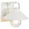 Nuvo Ridge, Small Outdoor Lantern, White Finish, Clear Seeded Glass 60/8520 - alternate 8