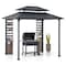 Sunjoy 7 ft. x 9 ft. Grill Gazebo with Shelves and Hooks A102027630 - alternate 1