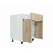 Cambridge Radiance 24 in. W x 24 in. D x 34.50 in. H Ready to Assemble Slab Base Kitchen Cabinet in Light Oak SA-B24-LO-KIT - alternate 7