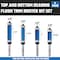 Hiltex Top and Bottom Bearing Pattern Flush Trim Router Bit Set, 4 Pieces, 1/4 Inch Shank 10104H - alternate 5