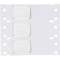 Brady BSP45 Series PermaSleeve Heat Shrink Polyolefin Wire Marking Sleeves, 0.375 in. Dia x 1 in. W, White SA-3PS-375-1-WT - alternate 2