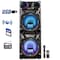 Befree Sound 12inch Double Subwoofer Portable Party Speaker with Dual Layer Reactive Party Lights BFS-9160 - alternate 1