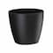 Crescent Garden Eva 18" Round Houseplant Pot - No Drain Hole, Black AZ011894 - alternate 1
