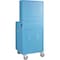 Global Industrial Mobile LCD Computer Cabinet, Blue, Unassembled 239115BL - alternate 5