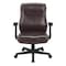 Office Star Products Exec Seating Faux Leather Mid Back Managers Office Chair, Chocolate FL91201-u2 - alternate 8