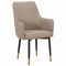 Leisuremod Allure Modern Tufted PU Leather Accent Dining Chair with Arms ACA52TP - alternate 1