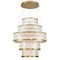 Euf Empra, Chandelier, 5-Light, 47", Gold, Clear Crystal 49350-012 - alternate 1