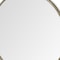 Homeroots 47" Gold Round Metal Framed Accent Mirror 376411 - alternate 6